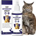 Cat Deterrent Spray, Cat Repellent Spray for Scratching & Marking, Anti-Scratch Deterrent for Furniture, Sofas, Rugs, Curtains, Plants, Indoor & Outdoor 4 FL.OZ