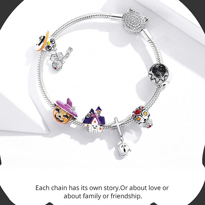 Pet Charm, Cute Dog Charm, Animal Dangle Charm, Sterling Silver Charm, Gift For Women, Friends, Wife, Mother, Christmas, and Halloween, Compatible With Pandora