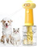 Electric Dog Shampoo Dispenser with Auto Mixing, Magnetic Charging Dog Shampoo Foamer, 500ml Pet Shampoo Sprayer with LED Indicator & Silicone Grip, IPX7 Waterproof Dog Soap Dispenser