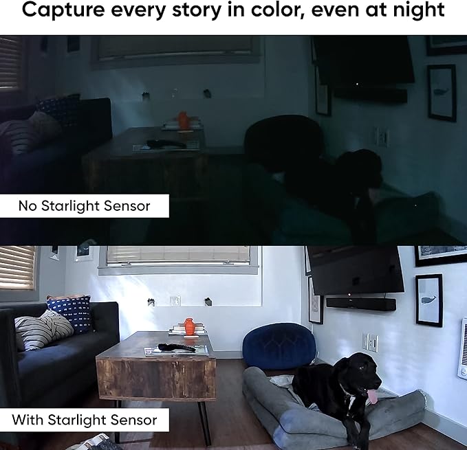 WYZE Cam Pan v2 1080p Pan/Tilt/Zoom Indoor Security Camera with Color Night Vision, Motion and Sound Detection, Wi-Fi Smart Home Security Camera Compatible with Alexa & Google Assistant, White