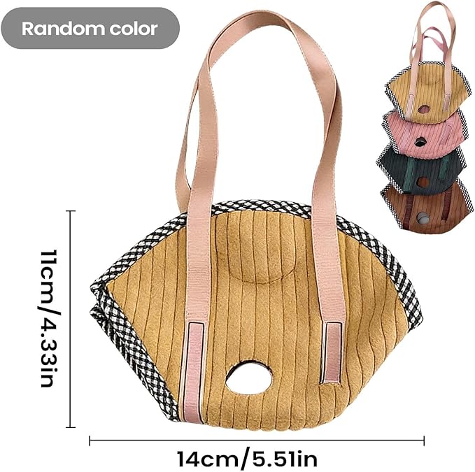 Escape Proof Parrot Carrier, Compact Bird Travel Bag, Adjustable Travel Tote for Birds, Comfortable Pet Carrier Multi Use, Bird Tote with Ventilated Design, Transport for Hiking Trips