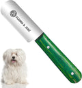 FJ Professional Stripping Knife, Right handed, 3 inch blade (Stainless Steel) (Fine, Green)