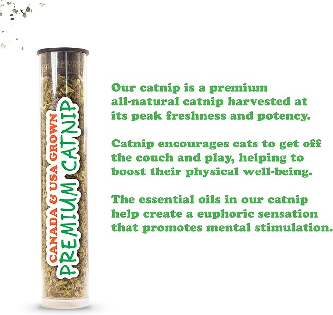 Meowijuana Jump 'n' Jamb Door Hanging Cat Toy Bundle | Funky Monkey + Happy Grass Blend | Refillable Interactive Catnip Toy | Promotes Play and Cat Health | Potent Catnip Grown in North America