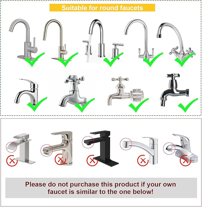 Dog Shower Hose Attachment for Faucet - 6.5ft Sink Hose for Bathtub Faucet, with Adjustable Connector Clamp & Shower Head, Portable Sink Attachment for Bathtub, Dog Shower, Bucket, Outdoor Cleaning