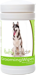 Healthy Breeds Siberian Husky Grooming Wipes 70 Count