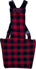 Chicken Diapers Duck Diaper Diaperalls for Hens, Roosters, Ducks, Ducklings - Reusable, Adjustable by Uni Infinity (Buffalo Plaid, Chicken Small, 1, Count)