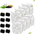 Cat Water Fountain Filters - 16 PCS Replacement Filters & Sponges for 95oz & 67oz Fountain