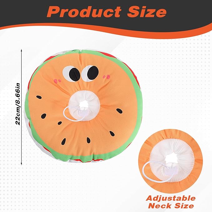 Cat Cone Collar Adjustable Soft Cat Cone to Stop Licking Scratching Comfy Elizabethan Collars Cute Lightweight Comfortable Donut Collar for Small Dogs Cats Kitten After Surgery