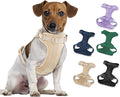 No Pull Lightweight Dog Harness: Adjustable Durable Breathable Mesh Pet Vest Harness with Soft & Comfortable Cushion, for Small Medium Large Dogs (Medium, Sand Color)