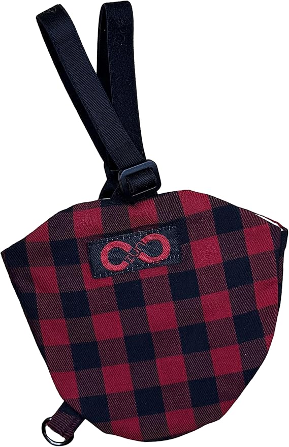 Bird Diaper Chicken Diapers Duck Diaperalls for Hens, Roosters, Ducks, Ducklings, Birds - Reusable, Adjustable by Uni Infinity (Buffalo Plaid, Bird Small, 1, Count)