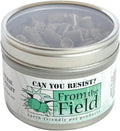 From The Field | No Mess Catnip Pellets for Cats | 2 Oz Reusable Can | All-Natural, Compressed, Potent USA-Grown Catnip | Safe for Play & Nibbling | Easy to Clean | Eco-Friendly