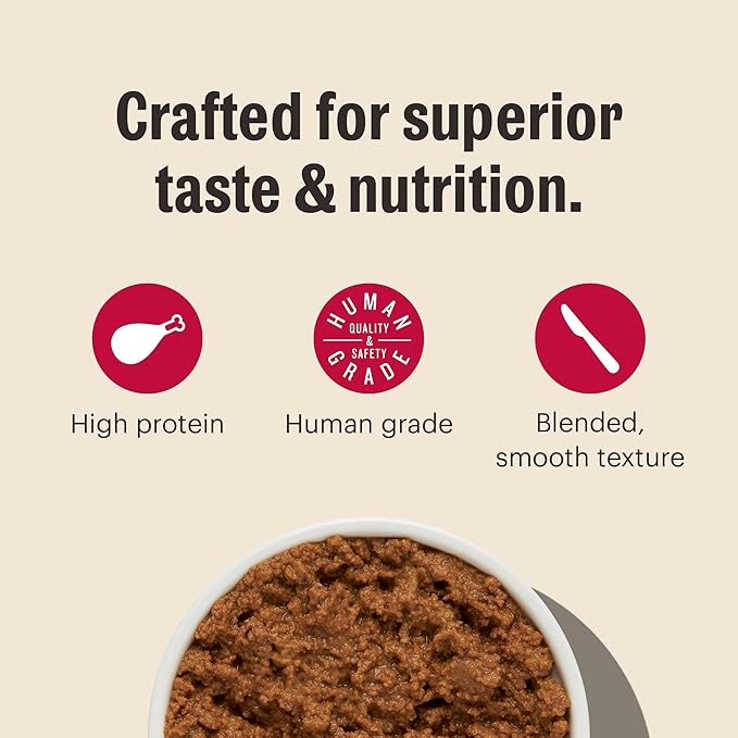 The Honest Kitchen Human Grade Câté™ Grain Free Chicken Pâté Wet Cat Food, 5.5 oz (Pack of 12)