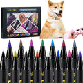 OLINGYOU 15 Colors Dog Nail Polish Pens Quick Dry, Pet Nail Polish Set for Dogs DIY Dogs Puppy Nails, Dog Safe Nail Polish Non Toxic, Odorless, Easy to Apply