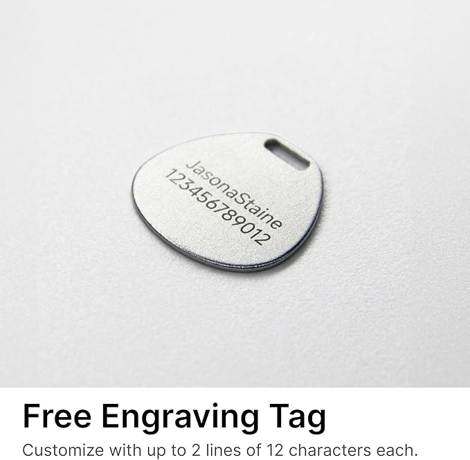 Engraved Pet ID Tag - Personalized Name Tag Engraved Cat Collar Charms, Aluminum Alloy Customized Cat Name Tag for Kitten Small Large Cats (Pocket-Midnight Black)