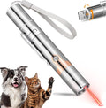 Koackl Cat Toy for Indoor, USB Rechargeable Cat Toy, 3 Light Colors Cat Interactive Toys for Dogs, Cats, Pet Chase Toy for Fun Playing Training Exercise Indoors