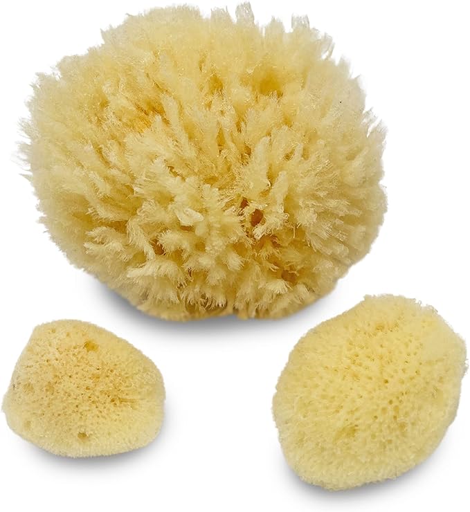Sea Sponges for Dogs - Luxury Canine Bath Care, for Pet Grooming, Soft & Gentle Pampering