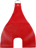 Chicken Carrier PU Chicken Holder Bag Purse Waterproof Poultry Sling with Handle Pet Weighing Bag Pouch Rooster Catching Hand for Ducks Rabbits Travel Transport Accessories Farm Supplies (Red)