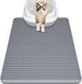 Silicone Cat Litter Mat - 31' x 23' Waterproof Large Kitty Mat, Non-Slip, Durable, Easy Clean & Washable Cat Litter Tray Mat for Scatter Control