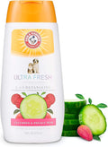 Arm & Hammer Ultra Fresh 2 in 1 Detangling Dog Shampoo and Conditioner with Baking Soda Deodorizer, Moisturizing Pet Wash for Tangles and Odor Control, Cucumber Prickly Pear Scent, 16 Fl Oz