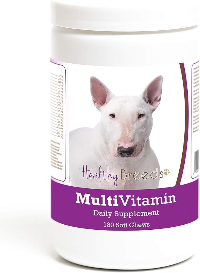Healthy Breeds Bull Terrier Multivitamin Soft Chew for Dogs 180 Count