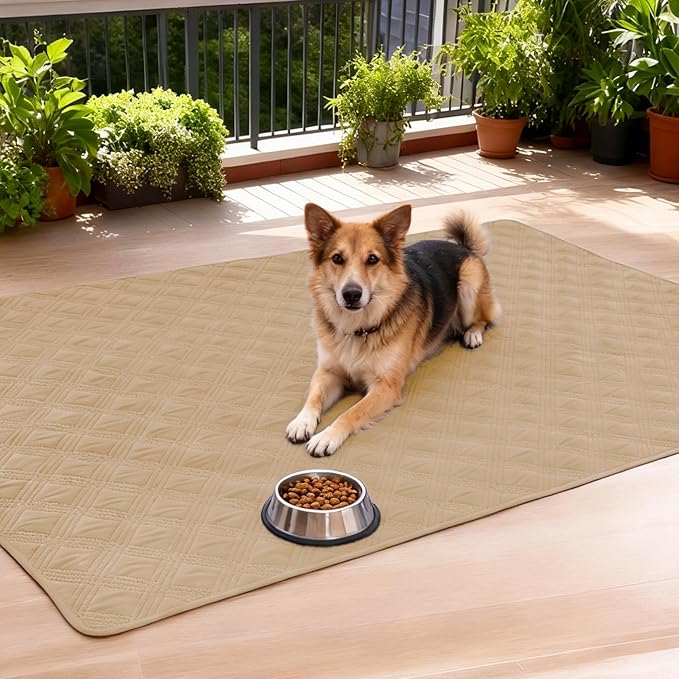 hyha Waterproof Dog Blanket, Reversible Pet Bed Blanket, Soft Sofa Couch Cover for Dogs Washable, Waterproof Pet Couch Covers for Sofa Puppy Cats Furniture Protector(30"x70", Camel/Camel)