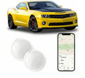 2 Pack Mini GPS Tracker Tags [Apple MFi Certified] Pair with Apple Find My (iOS Only) Global Real Time Car Tracking Devices Smart Air Bluetooth Tracker Key Finder Item Locator for Vehicles Pet Luggage