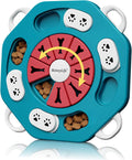 MateeyLife Interactive Dog Puzzle Toy for Smart Dogs, Mental Stimulation Dog Enrichment Toys, Treat Dispensing Dog Toys to Keep Them Busy for Small and Medium Dogs, IQ Training Puzzle Feeder (Blue)