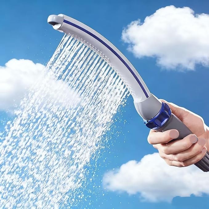 Dog Bathing Spray Nozzle, Non-slip Ergonomic Grip Convenient Dog Bathing and Cleaning Tool, Indoor and Outdoor Dual-use Spray Gun, with 8-foot Soft Hose