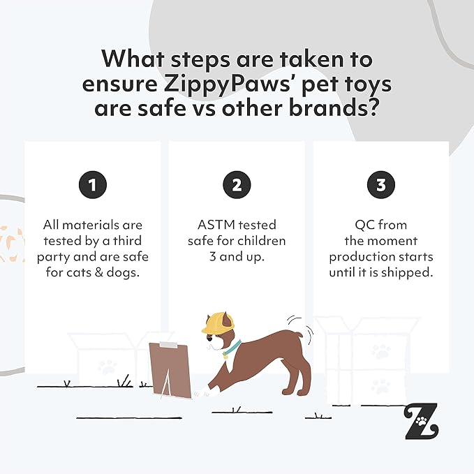 ZippyPaws - Donutz Buddies - Frog Pet Donut Toys for Dogs with Embroidered Sprinkles, Soft, No Stuffing, Durable Large Breed Dog & Puppy Toys with Squeaker
