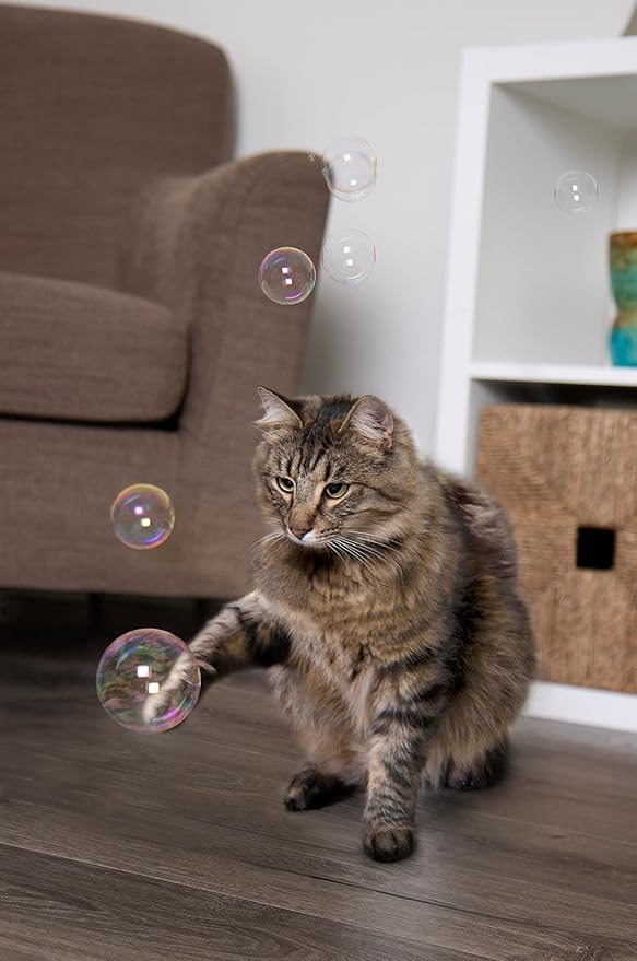 SmartyKat Bubble Nip Catnip Bubbles for Cats & Kittens, Safe for Pets - Trial Size, 0.6 Fluid Ounce (Pack of 2)