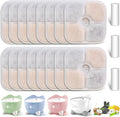 16 Pack Cat Water Fountain Filter Replacement Compatible with Catit PIXI Cat Drinking Fountain, Cat it Water Filters Keep Your Pet Healthy and Hydrated (16+3)