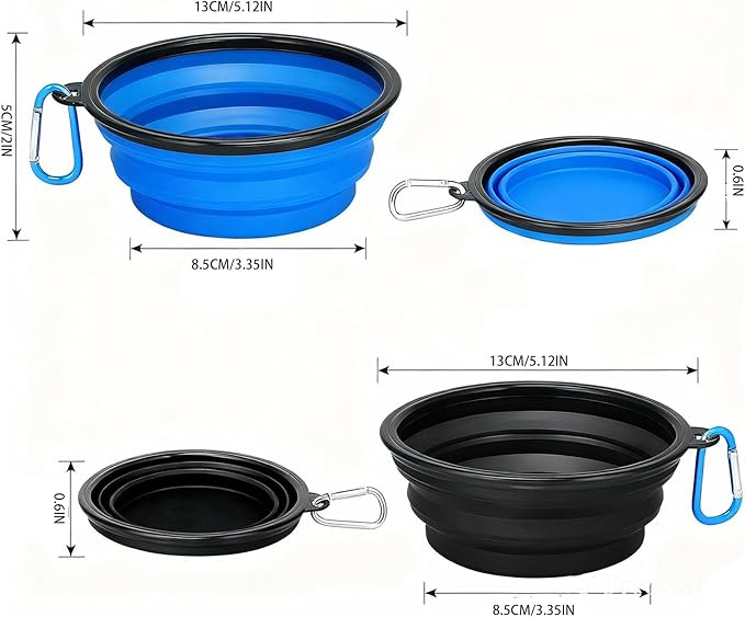 Dog Treat Pouch for Pet Training,Dog Treats Pouches and Collapsible Dog Bowl Set for Cats & Dogs Outdoor Walking, Traveling.