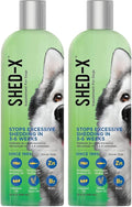 Shed-X Liquid Dog Supplement,32oz – 100% Natural – Helps Dog Shedding,Fish Oil for Dogs Supports Skin & Coat,Dog-Oil for Food with Essential Fatty Acids,Vitamins,and Minerals,(Pack of 2)