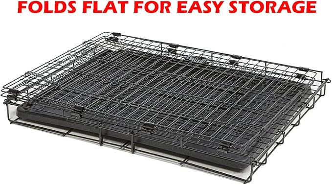 Durable Easy Portable Collapsible Metal Travel or Veterinary Collapsable Parrot Bird Carrier Bite-Proof Easy Clean Carrier Cage with Stainless Steel Feeder Bowls Natural Wooden Perch
