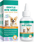 Dog Eye Drops, Eye Infection Treatment for Dogs and Cats, Soothe Infection & Allergy, Relieve Dry, Pink & Minor Irritated Eyes, Pet Tear Stain Remover & Eyes Cleaner, 100ml