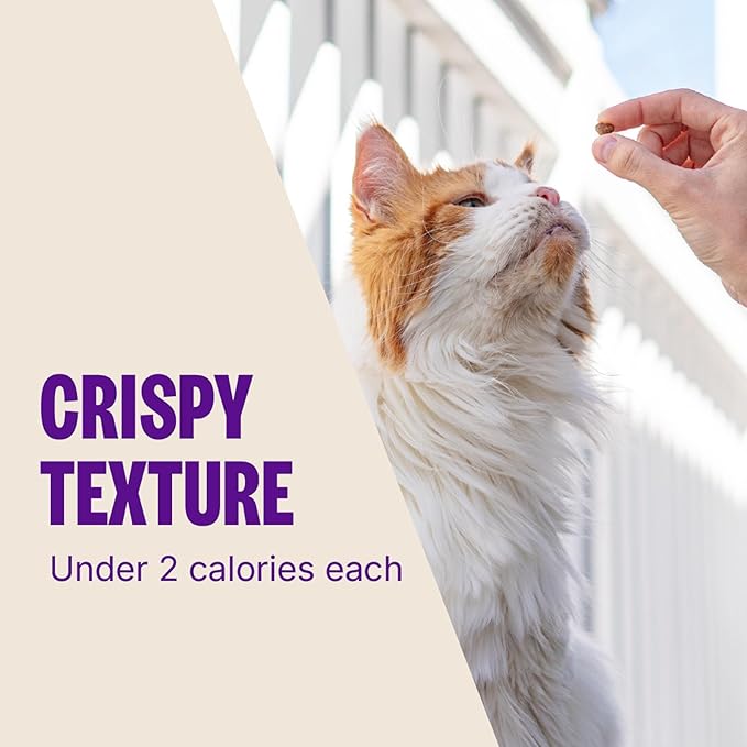 Wellness Kittles Crunchy Cat Treats, All Lifestages, Kitten to Senior, Natural, Grain Free, Tuna and Cranberry Flavor, 2 oz Bag