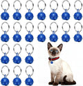 Cat Bells, Small Pet Copper Bells Collars Charm with Key Rings Loud Crisp Sound Anti-Lost Pendant Accessories