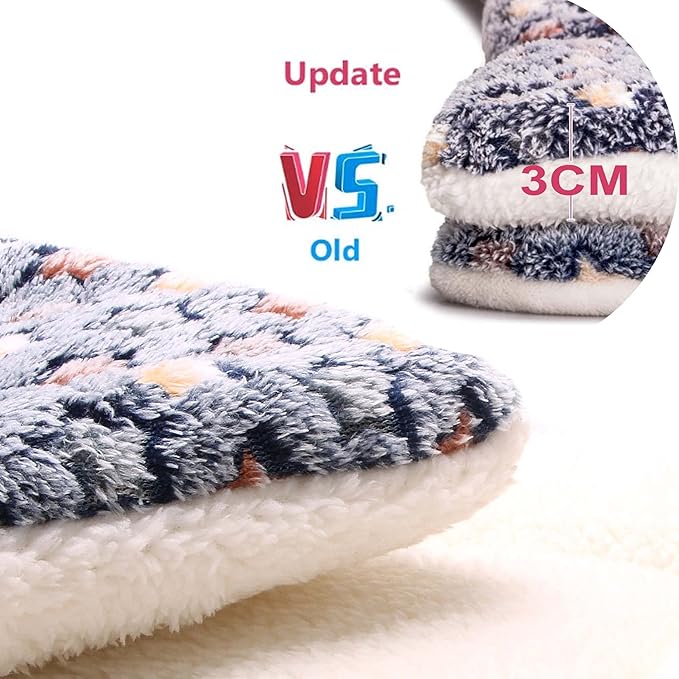FJWYSANGU Fluffy Pet Cat Blanket Soft Coral Velvet Pet Puppy Cushion Mat Warm Cover Soft Pad Mat(Star V2/Dark Blue,X-Large)