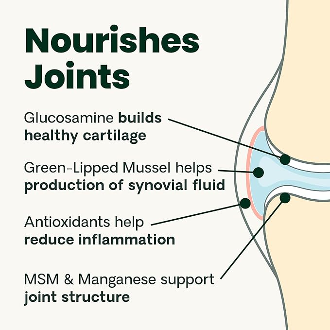 VetriScience Ultimate Strength Healthy Hip & Joint Chews, GlycoFlex Glucosamine, Chondroitin and Green-Lipped Mussel Joint Supplement for Cats, Soothe Joint Discomfort, Chicken, 30 Count
