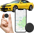 GPS Tracker for Vehicles, Elderly, Kids & Pets, Real-Time Mini Hidden Tracker Device, Compatible with iOS, Android & Huawei HarmonyOS, No Monthly Fee & No SIM Card Required (Black)