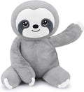 BRICHOEE Weighted Stuffed Animals, 5 lbs Sloth Plush Sensory Weighted Sloth Stuffed Animals, Cute Plush Toy Caliming Plushie Pillow Birthday Gifts for Adults Baby Kids Boys Girls