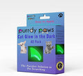 40 Pack Soft Nail Caps for Cat Claws Green Glow in The Dark Medium