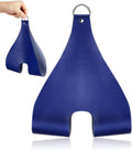 Chicken Carrier PU Chicken Holder Bag Purse Waterproof Poultry Sling with Handle Pet Weighing Bag Pouch Rooster Catching Hand for Ducks Rabbits Travel Transport Accessories Farm Supplies (Blue)