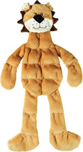 SPOT Skinneeez Tons-O-Squeakers Jungle Cat Dog Toy - 19 Squeakers for Tons-O-Fun! Stuffing-Free Design Perfect for Moderate Chewers, Tug Toy for Medium to Large Puppies & Dogs - 20in, Style May Vary