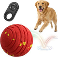 Interactive Dog Toys with Remote Control, Smart Interactive Dog Ball with 3 Modes, Auto-Moving&Bouncing, High-Resilience&Chew Resistant E-TPU Dog Ball, IPX6 Waterproof, Rolling Ball Dogs