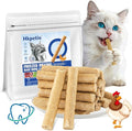 150g Freezed Dried Cat Dental Treats Chicken Flavor, Cat Chew Stick for Freshens Breath and Reduce Tartar, Feline Teething Sticks Cats Treats Snack