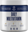 Dog Multivitamin Supplement - 120 Soft Chew Dog Vitamins and Supplements with Omega, Probiotics, Glucosamine, and More - for Small, Large, and Senior Dogs