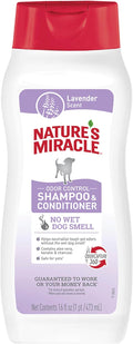 Nature's Miracle Nature’s Miracle Odor Control Shampoo & Conditioner, 16 Ounces, Lavender Scent