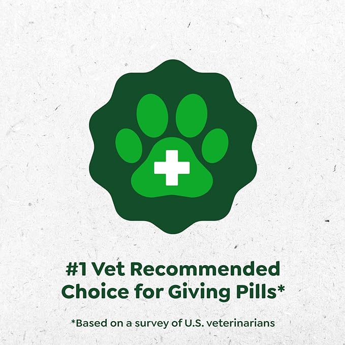 Greenies Pill Pockets for Dogs Large Size, Dog Treat Pouch for Capsule Medication, Peanut Butter Flavor, (6) 7.9 oz. Pouches