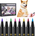 OLINGYOU Dog Nail Polish， Dog Nail Polish Pens Quick Dry-8 Colors, Pet Nail Polish Set for Dogs， DIY Dogs Puppy Nails, Dog Safe Nail Polish Non Toxic, Odorless, Easy to Apply